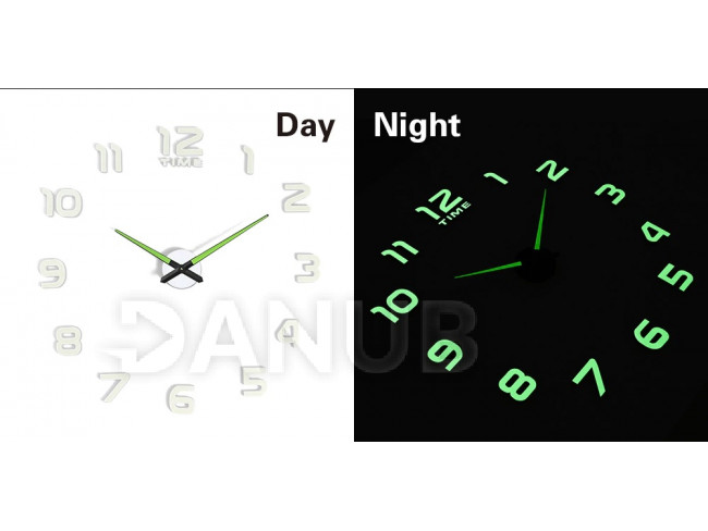 Svítící hodiny: Číslice 50-60cm