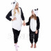 Plyšový overal Kigurumi - vzor panda - 125-140 cm