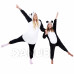 Plyšový overal Kigurumi - vzor panda - 125-140 cm