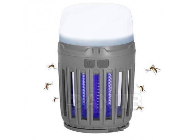 UV insekticidní lampa 3v1 pro komáry, mouchy a moly